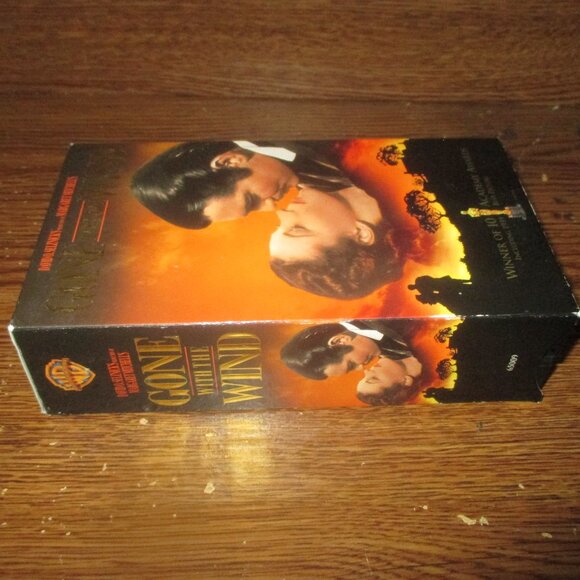 Gone With the Wind (VHS, 1999 remastered from 1939, 2 tapes) Clark Gable - Picture 3 of 6
